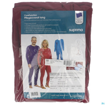 Suprima 4701 salopette ferm. dos+jambe erika  s