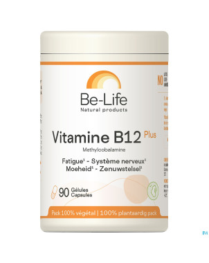 Vitamine b12 plus be life   caps 90