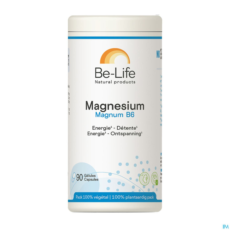 Magnesium magnum b6 be life caps 90