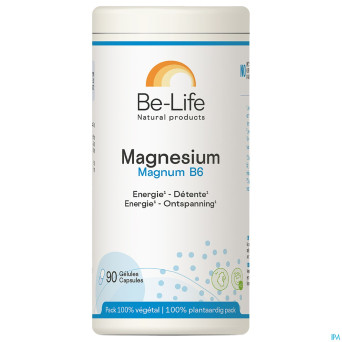 Magnesium magnum b6 be life caps 90
