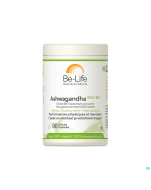 Ashwagandha 5000 bio be life caps 90