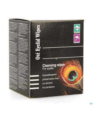 Ote eyelid wipes 15 wipes