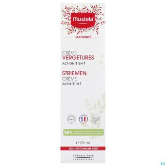 Mustela mat creme vergetures parfum    150ml