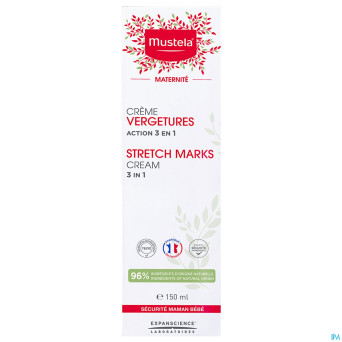 Mustela mat creme vergetures parfum    150ml