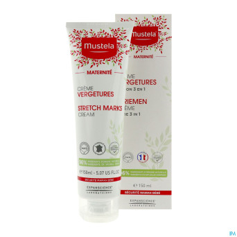 Mustela mat creme vergetures parfum    150ml