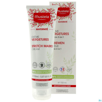 Mustela mat creme vergetures parfum    150ml