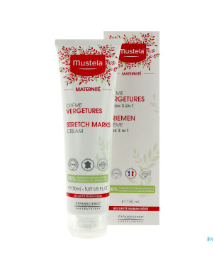 Mustela mat creme vergetures parfum    150ml