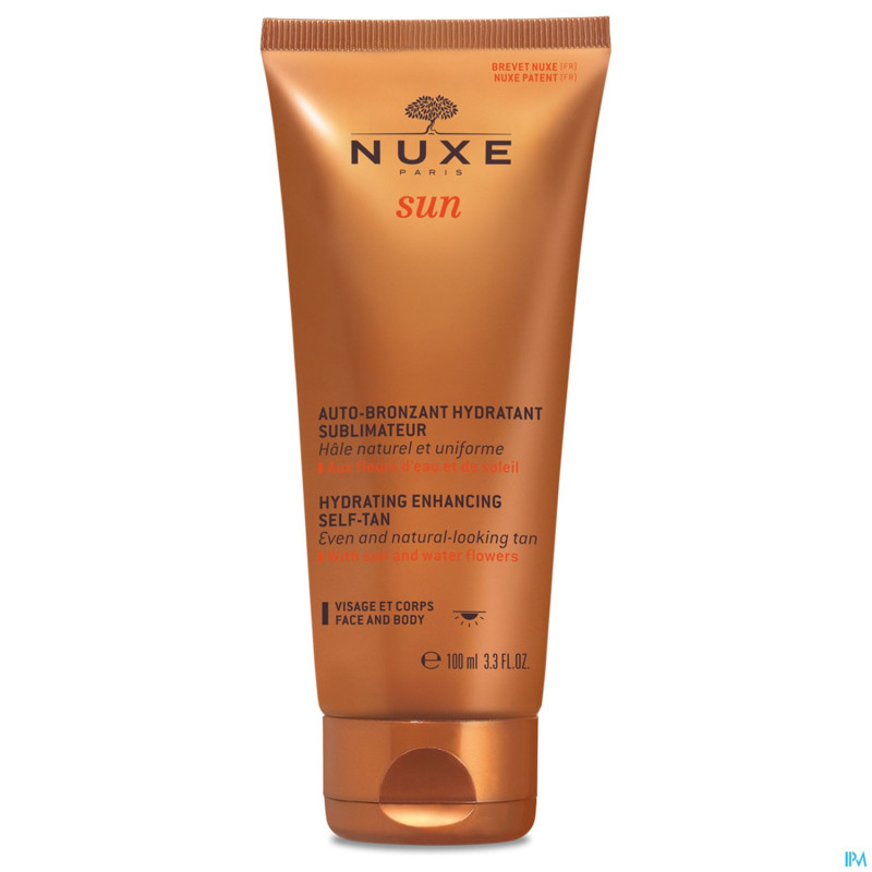 Nuxe sun autobronzant hydratant sublimateur  100ml