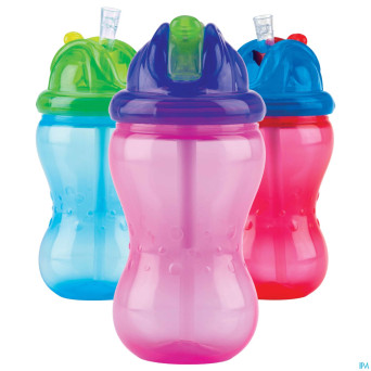 Nuby flip-it gobelet a/goutte 360ml 12m+