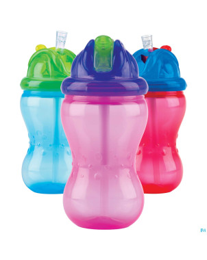 Nuby flip-it gobelet a/goutte 360ml 12m+