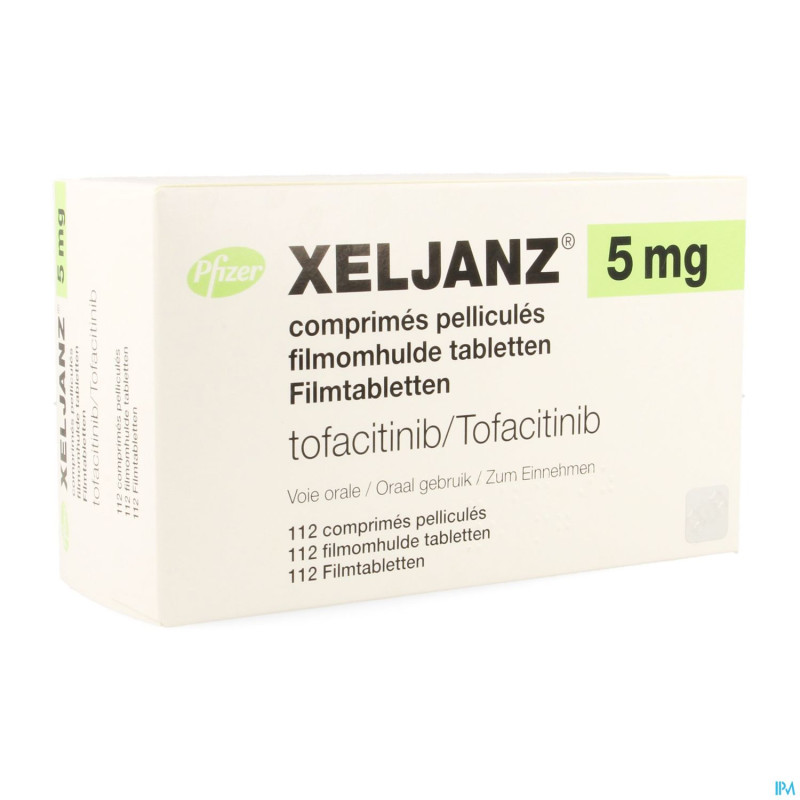 Xeljanz  5mg comp pell 112 x  5mg blister