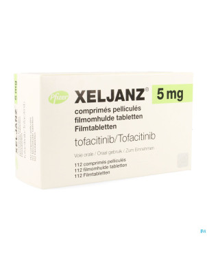 Xeljanz  5mg comp pell 112 x  5mg blister