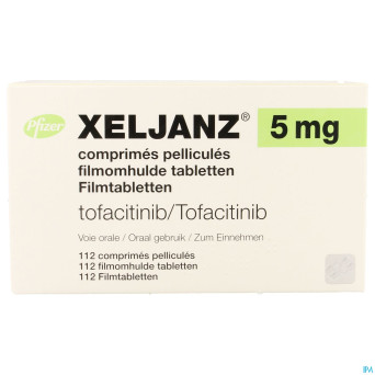 Xeljanz  5mg comp pell 112 x  5mg blister