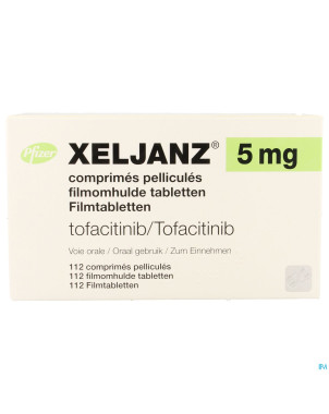 Xeljanz  5mg comp pell 112 x  5mg blister