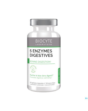 Biocyte 5 enzymes caps 60