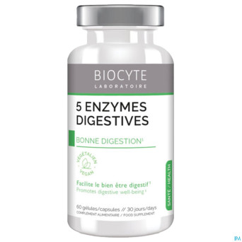 Biocyte 5 enzymes caps 60