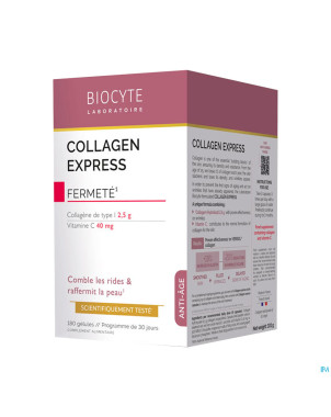 Biocyte collagen express caps 180