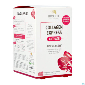 Biocyte collagen express caps 180