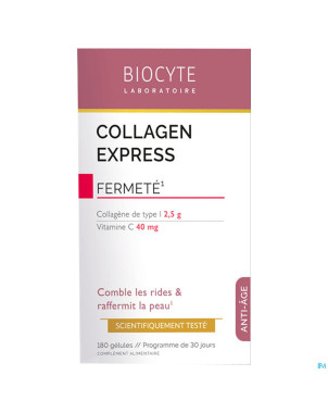 Biocyte collagen express caps 180