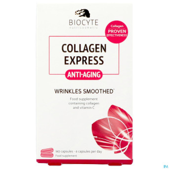 Biocyte collagen express caps 180