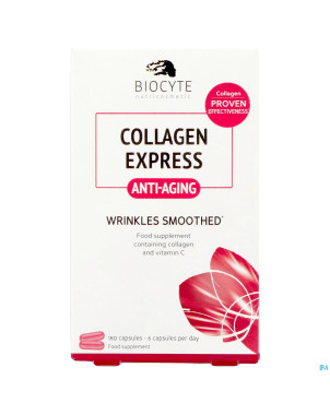 Biocyte collagen express caps 180