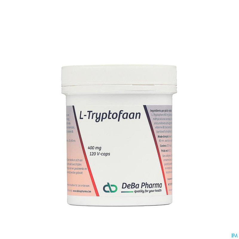 L-tryptophane 400mg v-caps 120 deba