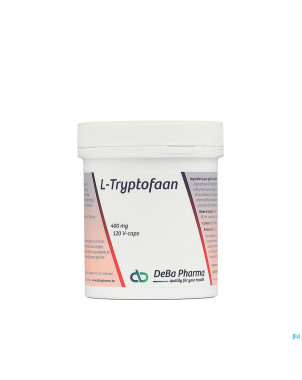L-tryptophane 400mg v-caps 120 deba