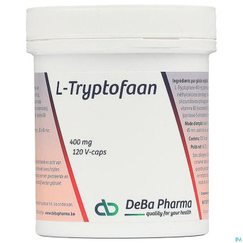 L-tryptophane 400mg v-caps 120 deba