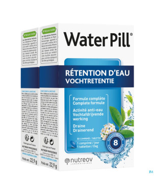 Waterpill retention eau duo comp 2 x 30 blister