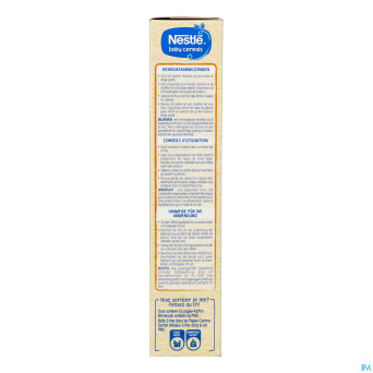Nestle baby cereals riz vanille s/gluten 250g
