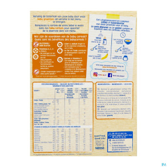 Nestle baby cereals riz vanille s/gluten 250g