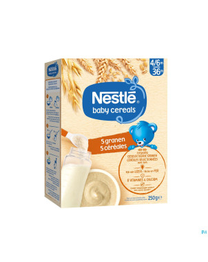 Nestle baby cereals 5 cereales 250g