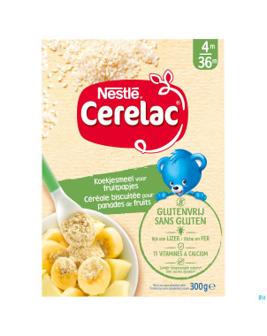 Nestle cerelac cereale biscuitee s/gluten 300g