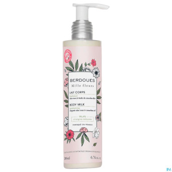 Millefleurs lait corps 200ml