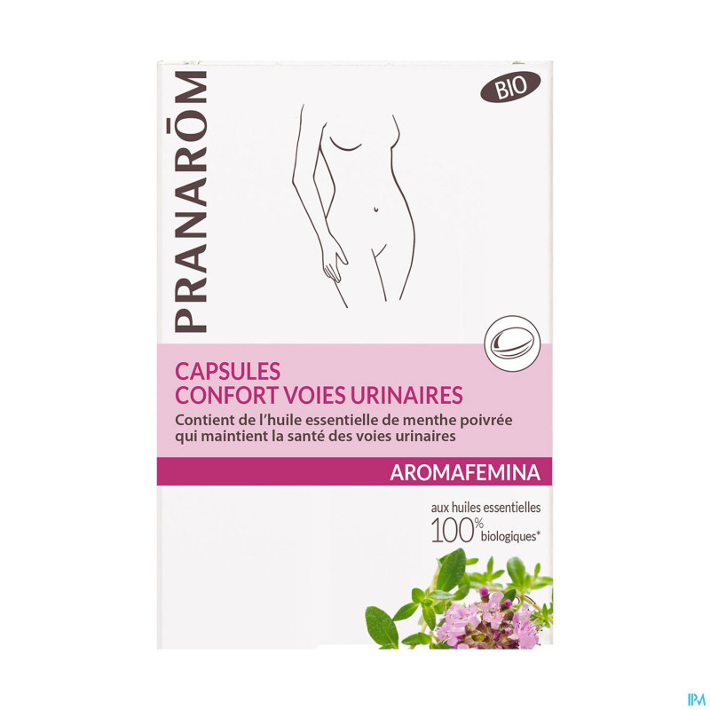 Pranarom aromafemina voies urinaires caps  30