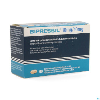 Bipressil 10mg/10mg comp pell  90 pip