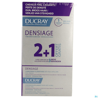 Ducray densiage trio promo comp 3x30