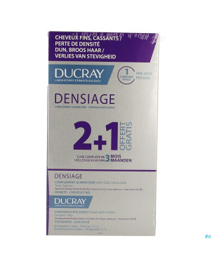 Ducray densiage trio promo comp 3x30