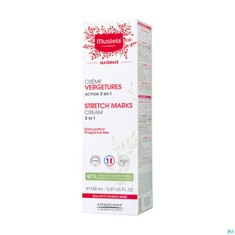 Mustela mat creme vergetures s/parfum    150ml