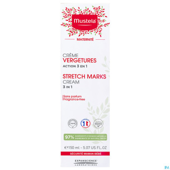 Mustela mat creme vergetures s/parfum    150ml