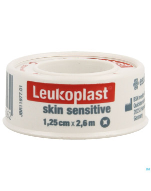 Leukoplast skin sensitive fourreau    1,25cmx2,6m