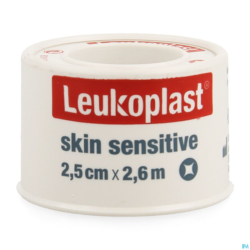Leukoplast skin sensitive fourreau    2,5cmx2,6m