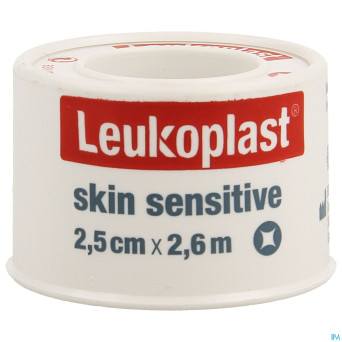 Leukoplast skin sensitive fourreau    2,5cmx2,6m