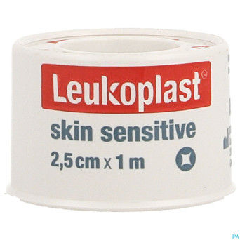 Leukoplast skin sensitive flasque    2,5cmx2,6m