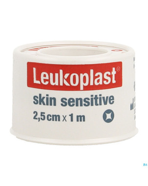 Leukoplast skin sensitive flasque    2,5cmx1,0m