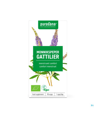 Purasana vegan gattilier 9mg    caps 90 fr-bio-02