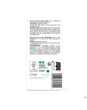 Purasana vegan gattilier 9mg    caps 90 fr-bio-02