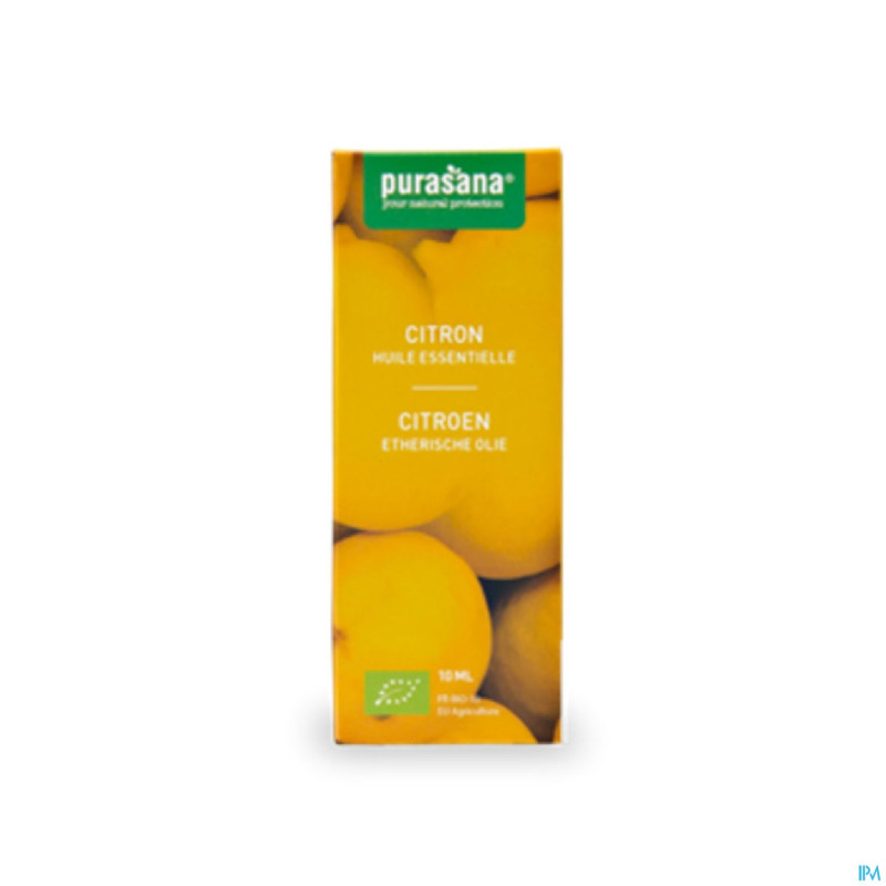 Purasana essentielle huile citron    10ml