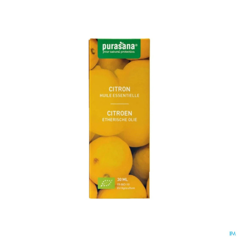 Purasana essentielle huile citron    30ml