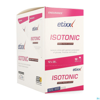 Etixx isotonic forest fruit  12x35g